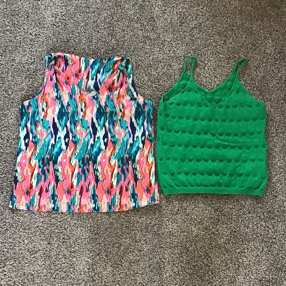 Set of 2 SHEIN Tank tops Sz L